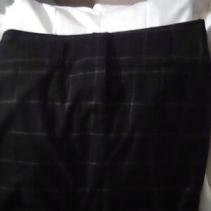 Grass Collection Career Wear Black skirt With Kick Pleat. Size 9.